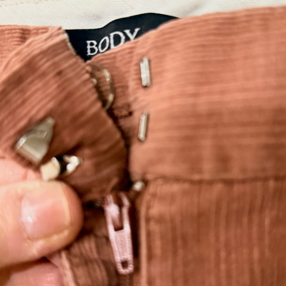 BODY By Victoria “The Christie Fit” Mid Rise Corduroy Blend Dress Pants Size 6 - Picture 6 of 11